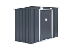 IWHOME Vrtna Kućica ZEUS 2B Antracit s Podnom Konstrukcijom, 3,16 m²