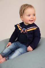 Dirkje haljina za djevojčice Wow VD0303A, 86, tamno plava