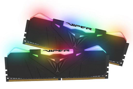 Patriot Viper RGB 16GB Kit (2x8GB) memorija, DDR4-4133, CL19 (PVR416G413C9K)