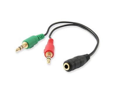 Ewent EC1640 adapter za slušalice i mikrofon