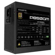 Gigabyte P850GM modularno napajanje, 850 W, 80 PLUS Gold, ATX