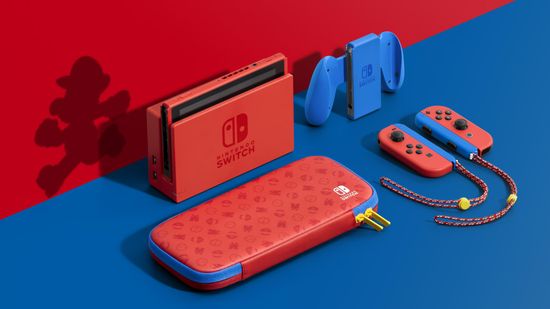 Nintendo switch console mario hotsell
