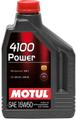 Motul 4100 Power motorno ulje, 15W50, 1 l