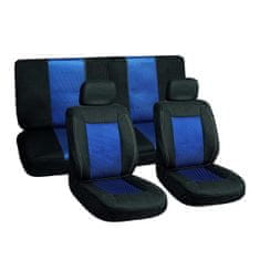 Harmony navlake za sjedala, 6-dijelne, crno-plave