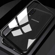 MG Magnetic Full Body Glass magnetska maska za Samsung Galaxy A50/A30s, crno
