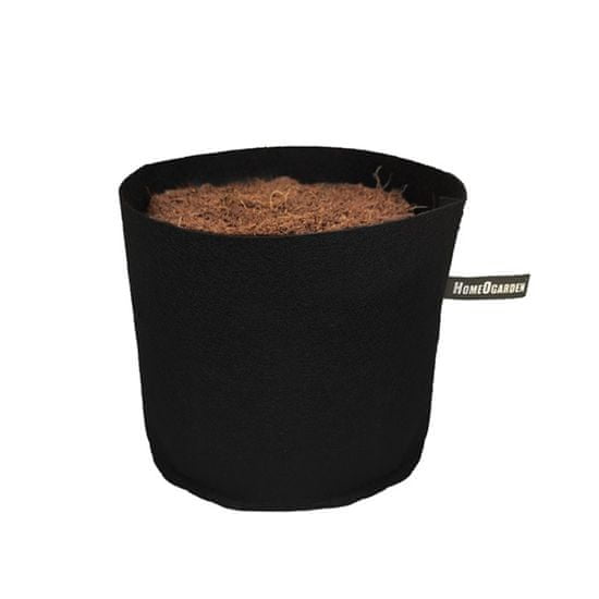 HomeOgarden PlantIN vreća za sadnju, 4 L, crna, 5 komada