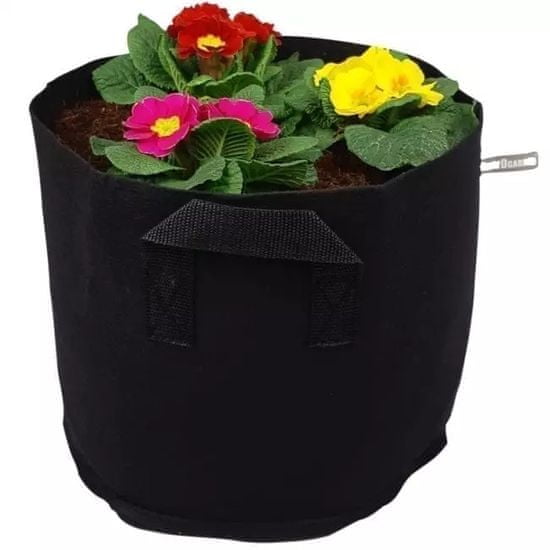 HomeOgarden PlantIN vreća za sadnju, 19 L, crna, 3 komada