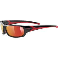 Uvex sunčane naočale Sportstyle 211 Black Red/Mir Red (2213)