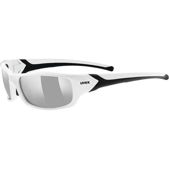 Uvex Sportstyle 211 sunčane naočale, bijelo-crna