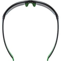 Uvex Sportstyle 215 sportske naočale, crna/zelena