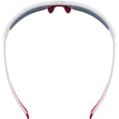 Uvex Sportstyle 215 sunčane naočale, bijele i crvene