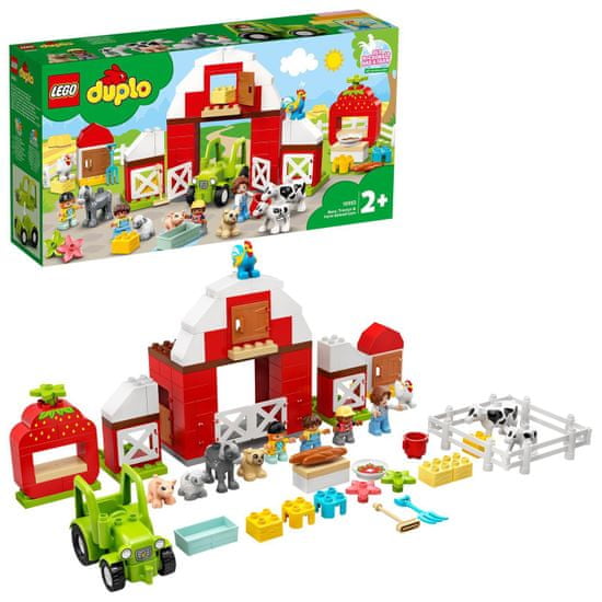 LEGO DUPLO® 10952 Ergela, traktor i kućni ljubimci