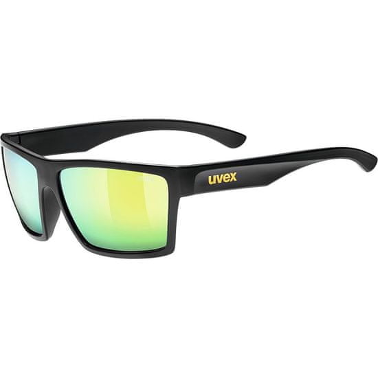 Uvex LGL 29 sportske naočale, mat crna, žuta