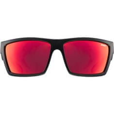 Uvex LGL 29 sportske naočale, mat crna/crvena