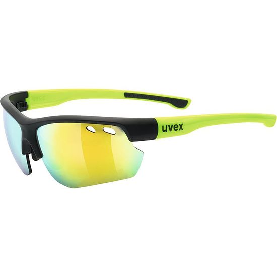 Uvex Sportstyle 115 sportske naočale, crna/žuta