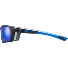 Uvex Sportstyle 225 sunčane naočale, mat crno-plava