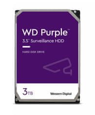 Western Digital tvrdi disk Purple 3TB SATA3 6Gb/s, 5400,