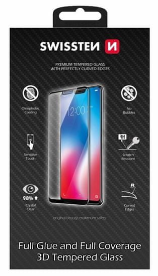 SWISSTEN zaštitno staklo Ultra Durable 3D Samsung M515 Galaxy M51 64701870, crno