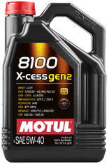 Motul 8100 X-Cess Gen2 motorno ulje, 5W40, 5 l