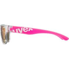 Uvex Sportstyle 508 sunčane naočale, dječje, prozirna-roza