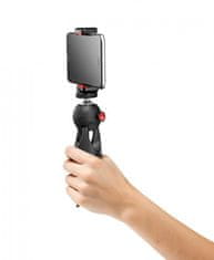 Manfrotto PIXI Mini tronožac s univerzalnim držačem za pametni telefon crne boje Proizvedeno u Italiji (MKPIXICLMII BK