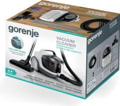 Gorenje VCEA01GACWCY usisavač, bez vrećice, bijeli