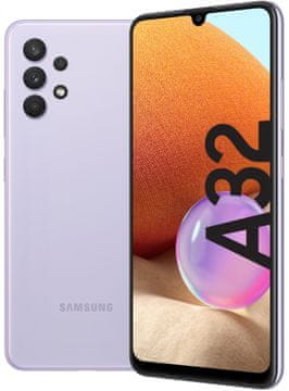 Samsung Galaxy A32 4G pametni telefon, 4GB/128GB, ljubičasti