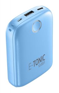 Cellularline E-TONIC 10 000 HD prijenosna baterija, plava
