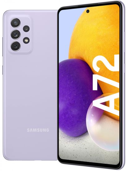 Samsung Galaxy A72 mobilni telefon, 128 GB, ljubičasti