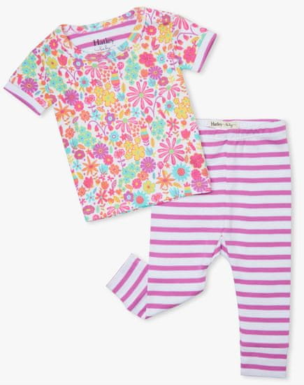 Hatley S21DMI1255 Mini Flowers pidžama za djevojčice, organski pamuk