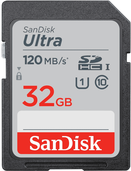 SanDisk Ultra SDHC memorijska kartica, 32 GB