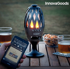 InnovaGoods LED svjetiljka s Bluetooth zvučnikom