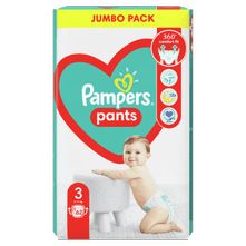 Pampers Pants pelene hlačice, Veličina 3, 6 -11 kg, 62 komada