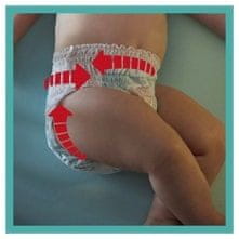 Pampers Pants pelene hlačice, Veličina 3, 6 -11 kg, 62 komada