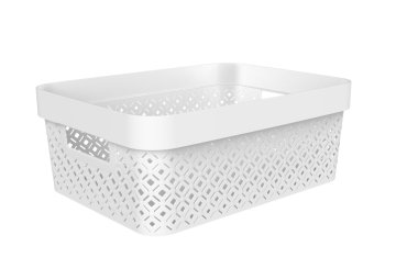 CURVER kutija za pohranu Terrazzo, M, bijela