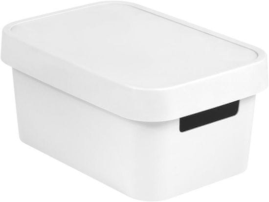 CURVER Infinity kutija za pohranu s poklopcem, bijela, 4,5 l