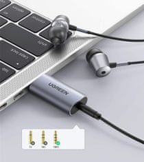 Ugreen USB vanjska zvučna kartica, 3.5 mm audio