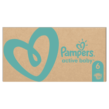 Pampers Active Baby pelene, vel. 6, 13-18 kg, 128 komada