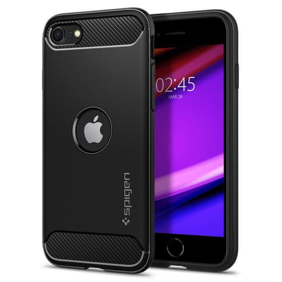 Spigen Spigen Rugged Armor maskica za iPhone 7, 8, SE2020/2022ska, crna