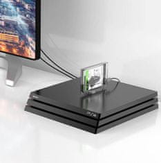 Orico 2159C3 vanjsko kućište za HDD/SSD, 6.35 cm, USB-C 3.0 UASP v SATA3, prozirno