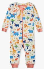 Hatley pidžama za dječake od organskog pamuka Wild Safari S21SSI242, 56 - 58, krem