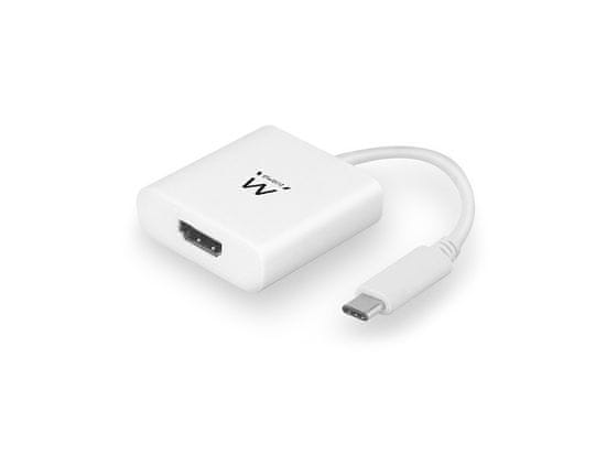 Ewent EC1051 USB-C v HDMI 4K adapter, bijeli