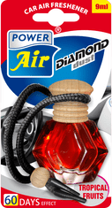 Power Air Diamond Dust osvežilec za avto, tropski sadeži, 9 ml