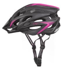 Etape Venus biciklistička kaciga, ženska, crno-ružičasta, S/M