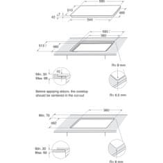 Whirlpool GOR 625/NB plinska ploča za kuhanje, ugradbena