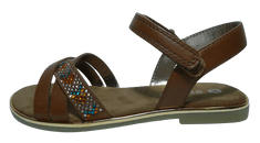SPROX sandale za djevojčice 529930/NAT, 28, smeđe