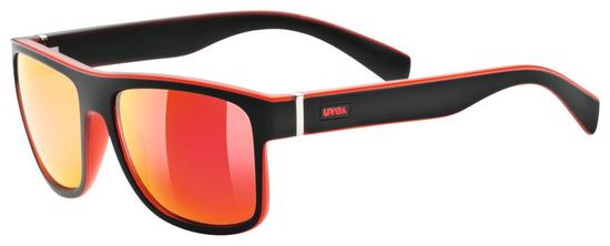 Uvex LGL 21 sportske naočale, mat crna/crvena