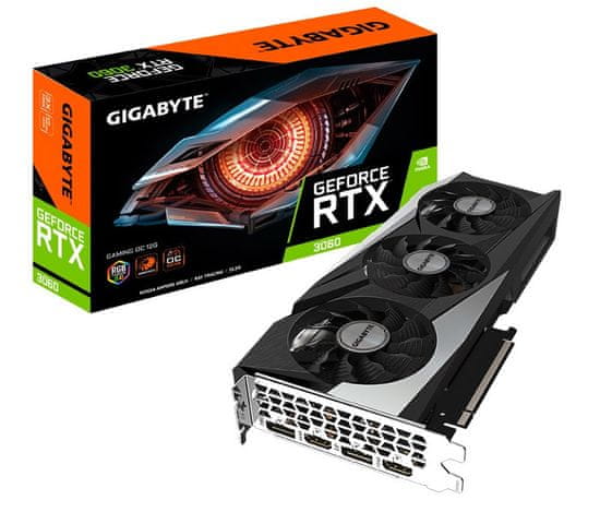 Gigabyte GAMING OC GeForce RTX 3060 grafička kartica, 12 GB GDDR6 (GV-N3060GAMING OC-12GD)