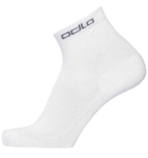 ODLO Active Quater čarape, 2 para, bijele (B:10000)