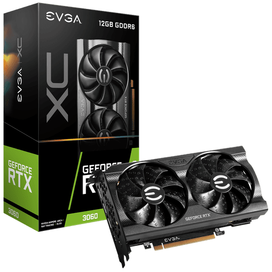 Evga GeForce RTX 3060 XC Gaming grafička kartica, 12 GB GDDR6 (12G-P5-3657-KR)